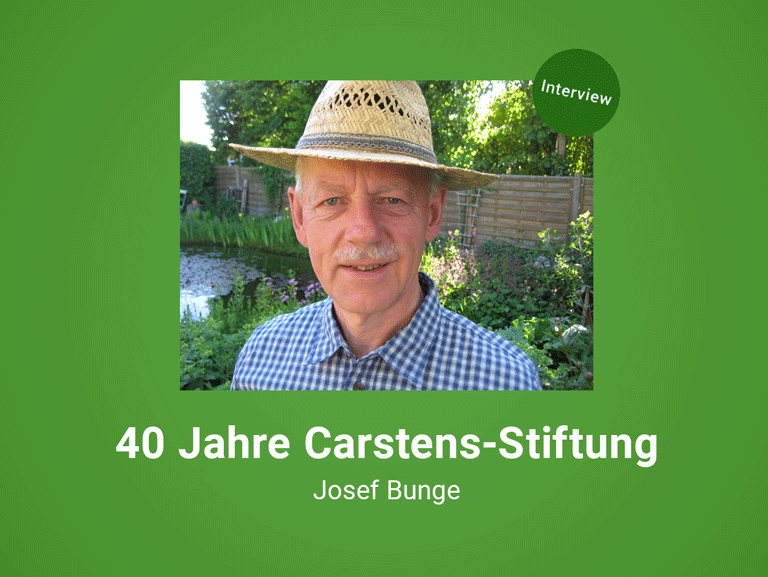 Josef Bunge: Ökologische Landwirtschaft benötigt einen breiten Konsens