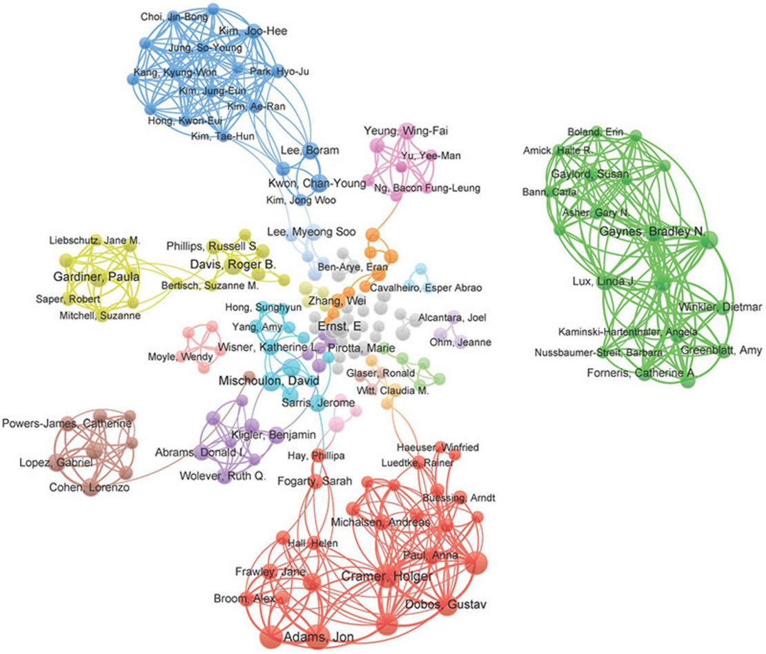 Abb. 2: Beziehung der (Co.-)AutorInnen untereinander