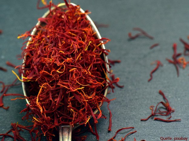 Safran macht nicht nur den Kuchen gelb