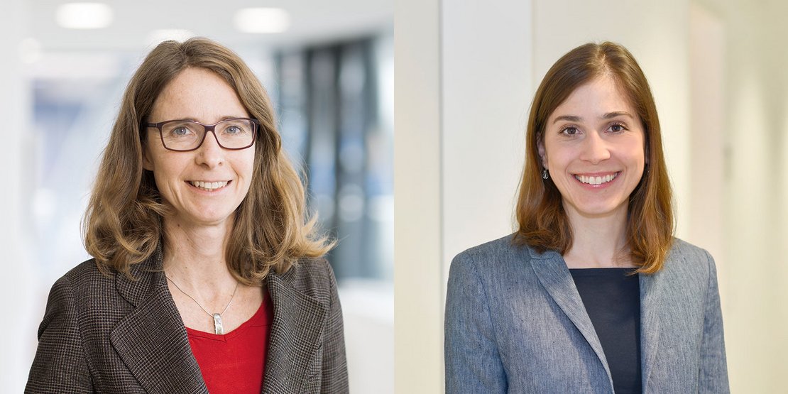Prof. Dr. Stefanie Joos und Carina Klocke Prof. Dr. Stefanie Joos und Carina Klocke