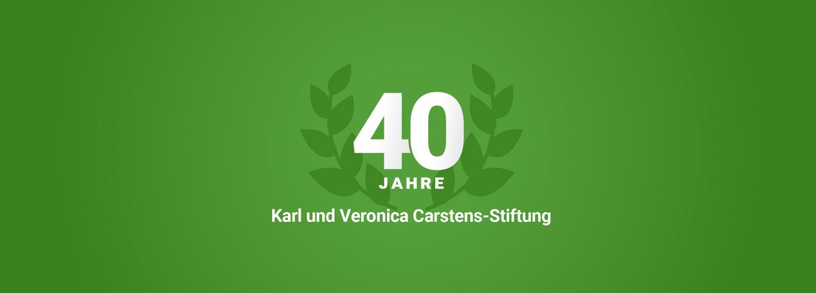 40 Jahre Karl und Veronica Carstens-Stiftung 40 Jahre Karl und Veronica Carstens-Stiftung