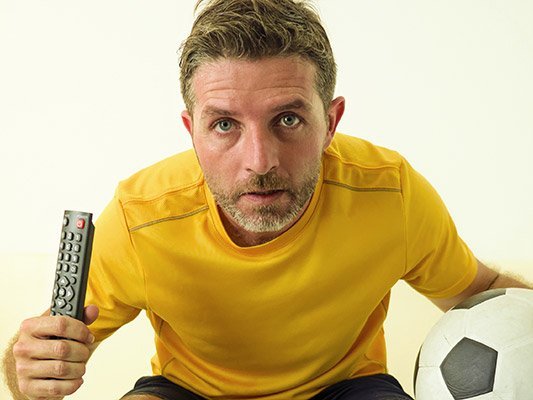Herzgesundheit: Beim Fußball-Gucken nicht aufregen!