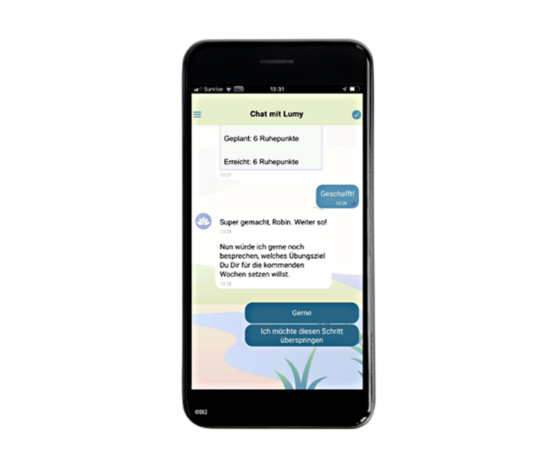Unterhaltung mit dem Coach "Lumy" Unterhaltung mit dem Coach "Lumy"