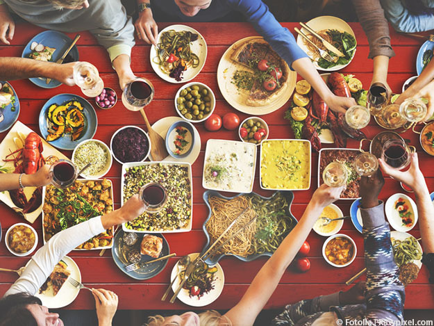 Viel Obst und Gemüse steigert die Lebensfreude Viel Obst und Gemüse macht glücklich