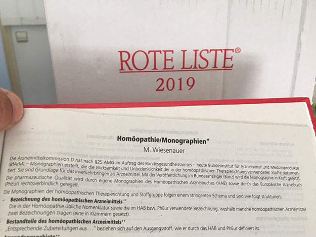 Carstens-Stiftung: Homöopathische Arzneimittel in die Rote Liste aufgenommen Carstens-Stiftung: Homöopathische Arzneimittel in die Rote Liste aufgenommen